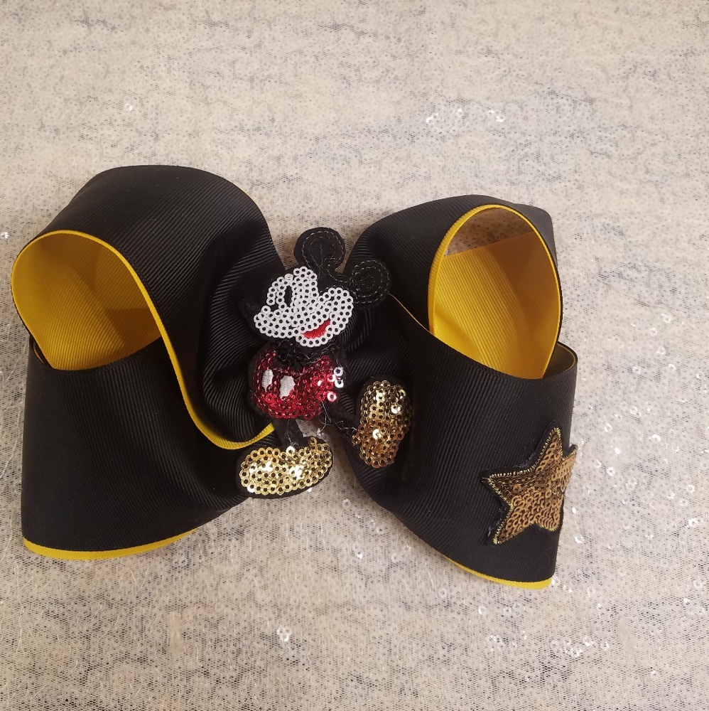 🆕️👸🎀🐀8" Mickey mouse boutique hair bow